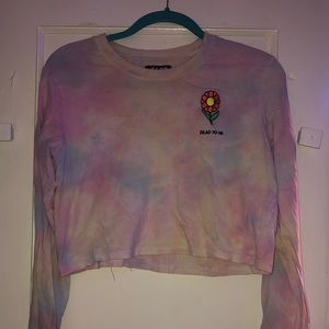 ALong Sleeve crop top